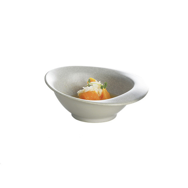 Pebble Series ceramic bowl, 5.7x2.17 in