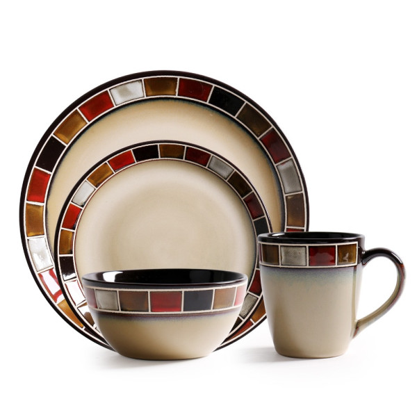 Thebes ceramic plate, 8.46 in Thebes ceramic plate, 8.46 in
