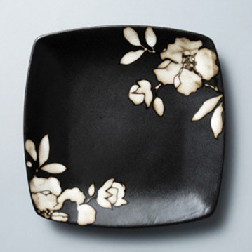 Ahndao ceramic plate, 8.07 in 2