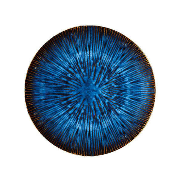 Vista medium ceramic plate, 8.66 in