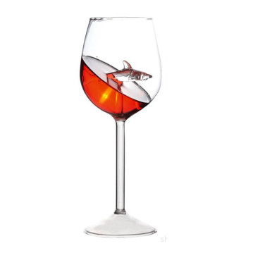 Morena Shark wine glass,...