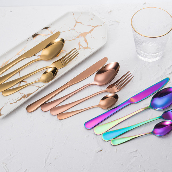 Melissa Plain 4 pcs flatware set  + gift box