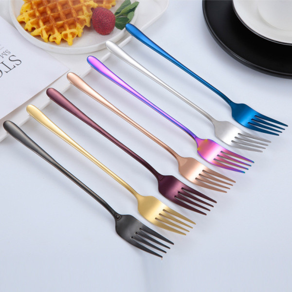 Clio stainless steel table fork