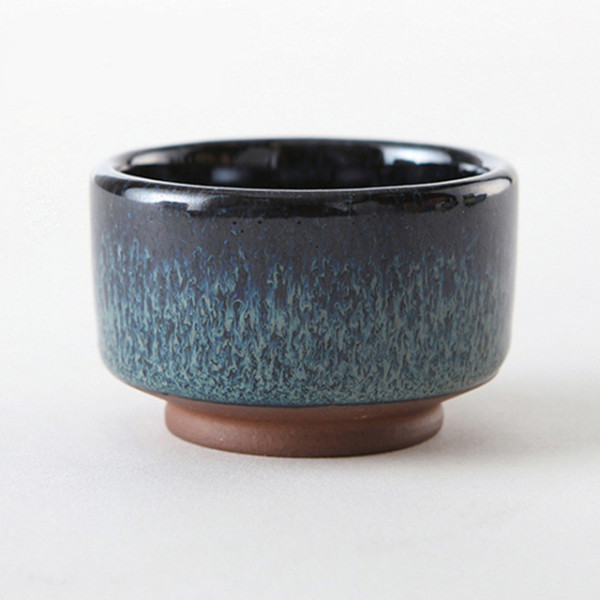 Tuam Sea ceramic shot glass, 1.42x2.17 in