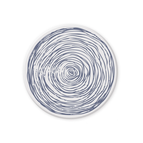 Moddo Swirl diatomite coaster, 3.94 in