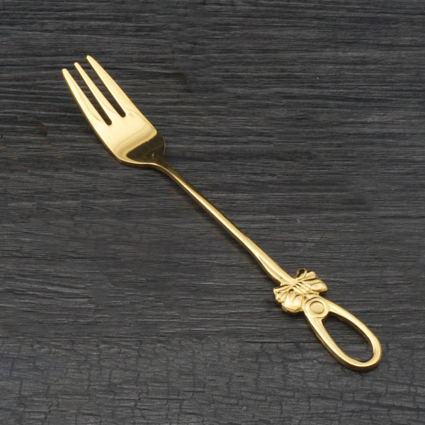 Dolly stainless steel dessert fork