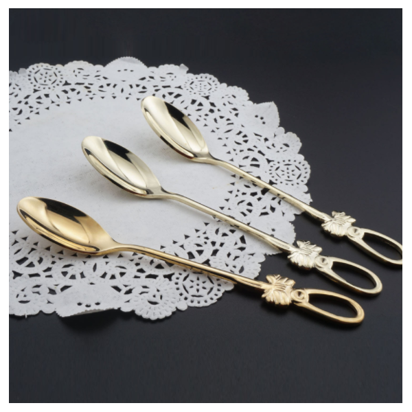 Dolly stainless steel coffee spoon