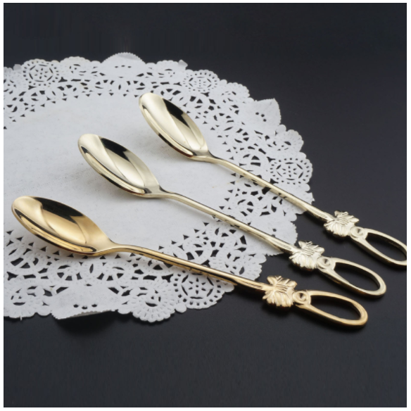 Dolly stainless steel coffee spoon