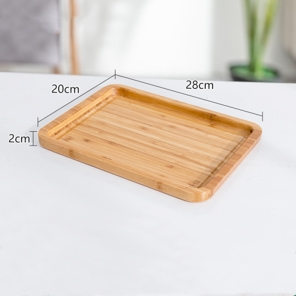Sheeway small bamboo tray, 11.02x7.87 in