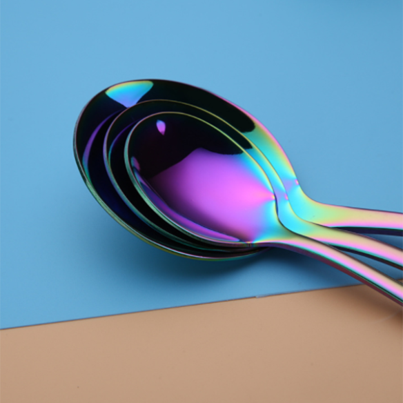 Bublina stainless steel coffee spoon, 5.08 in