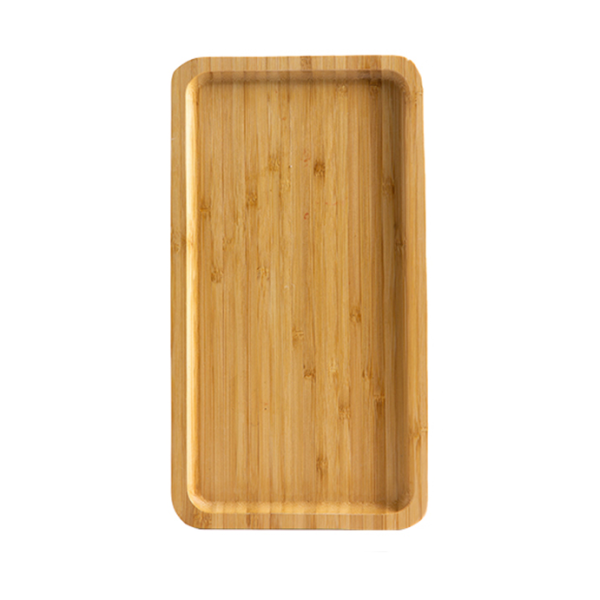 Wutai medium rectangular bamboo tray, 11.42x6.3 in