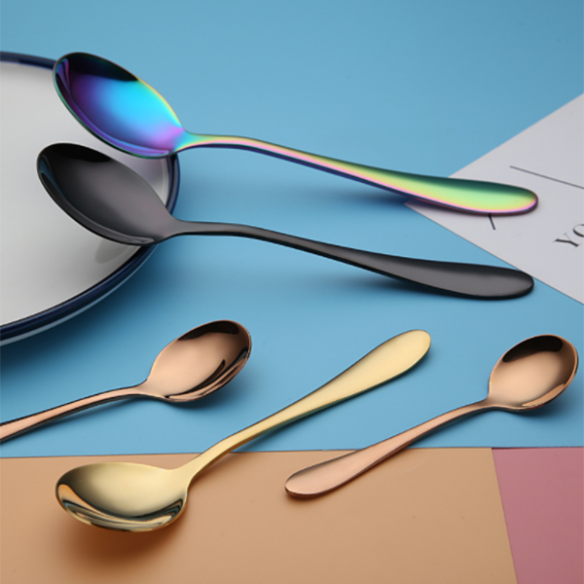 Bublina stainless steel tea spoon, 5.87 in