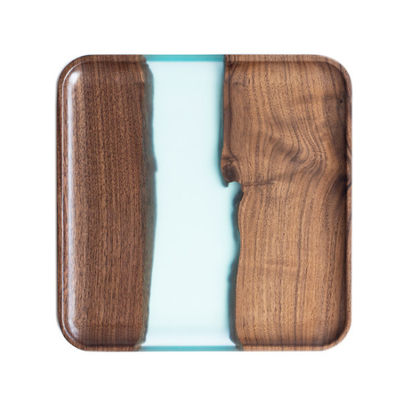 Loonoo large square tray, 9.84 in