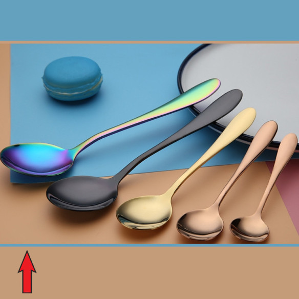 Bublina stainless steel table spoon, 7.4 in