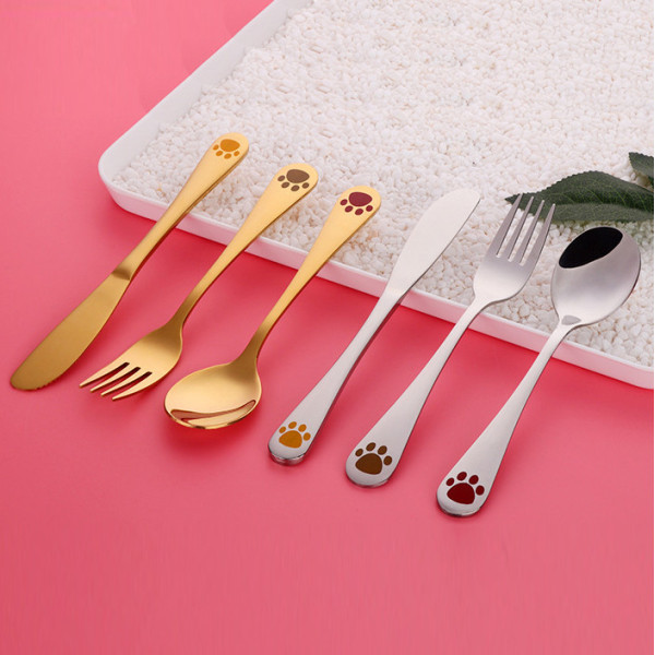 Patty 3 pcs flatware set, stainless steel