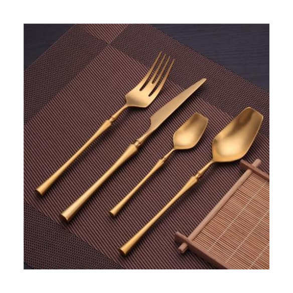 Estella 4 pcs flatware set, stainless steel