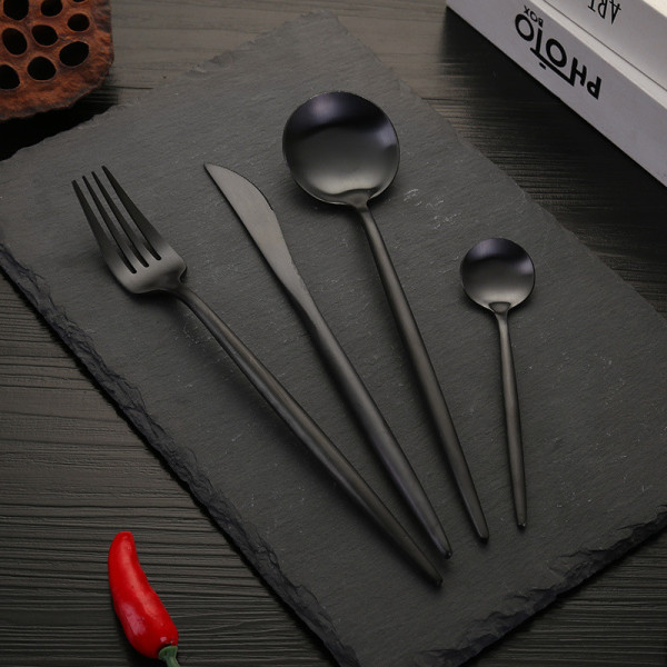 Tokyo Plain 4 pcs flatware set, stainless steel