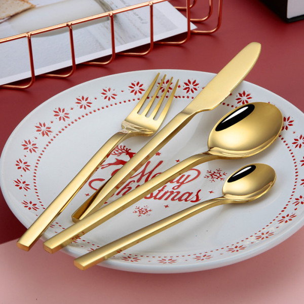 Helsinki 4 pcs flatware set, stainless steel