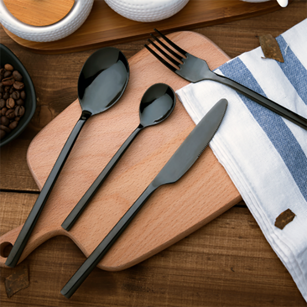 Helsinki 4 pcs flatware set, stainless steel