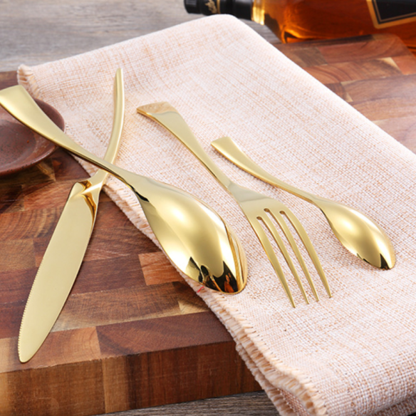 Busan 16 pcs flatware set, stainless steel