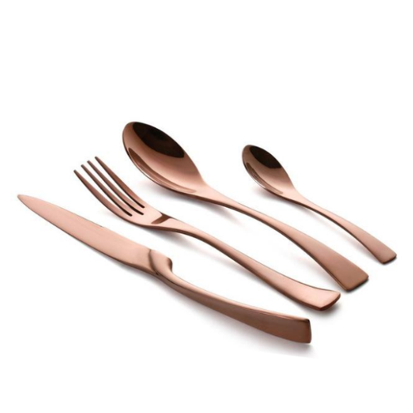 Busan 24 pcs flatware set, stainless steel