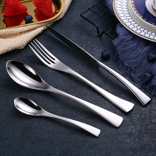 Busan 24 pcs flatware set, stainless...