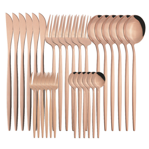 Tokyo Solid 30 pcs flatware set, stainless steel