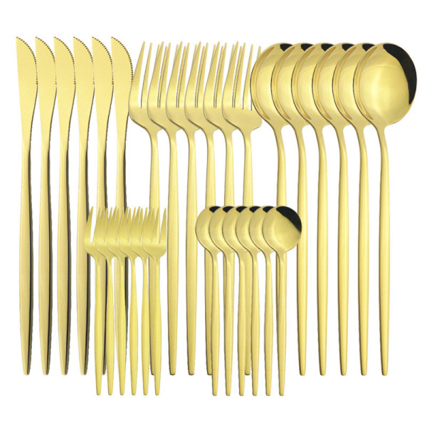 Tokyo Solid 30 pcs flatware set, stainless steel