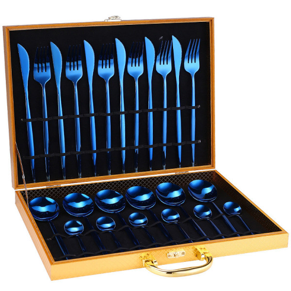 Tokyo Solid 24 pcs flatware set + gift case