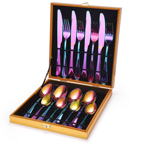 Symphony 16 pcs flatware set + gift case