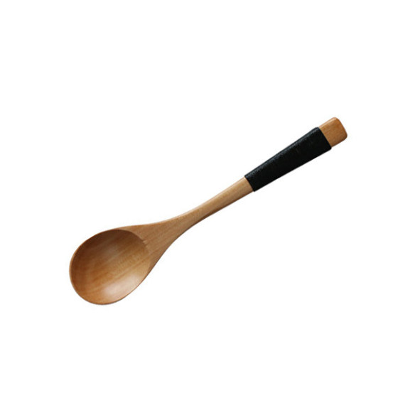 Kadoma wooden table spoon, 7.17 in
