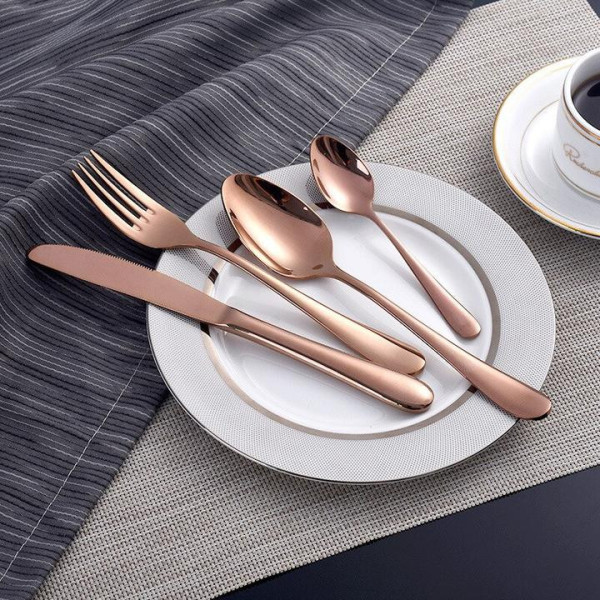 Melissa Plain 4 pcs flatware set  +...