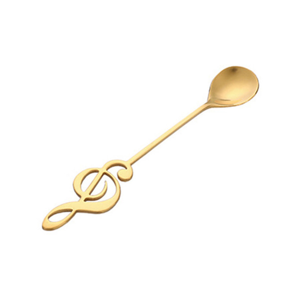 Violin Clef stainless steel coffee spoon