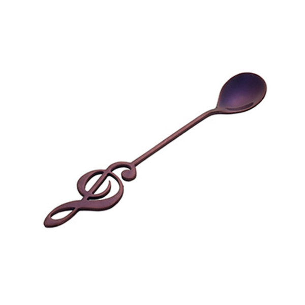Violin Clef stainless steel coffee spoon
