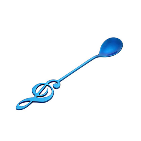 Violin Clef stainless steel coffee spoon