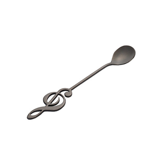 Violin Clef stainless steel coffee spoon