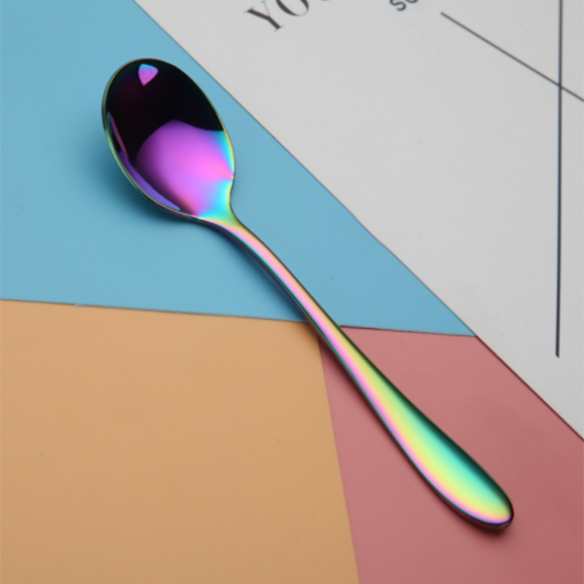 Bublina stainless steel coffee spoon, 5.08 in