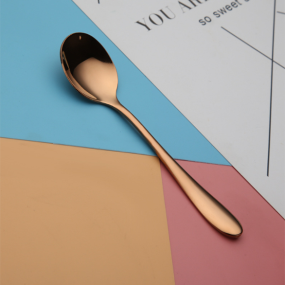 Bublina stainless steel coffee spoon, 5.08 in