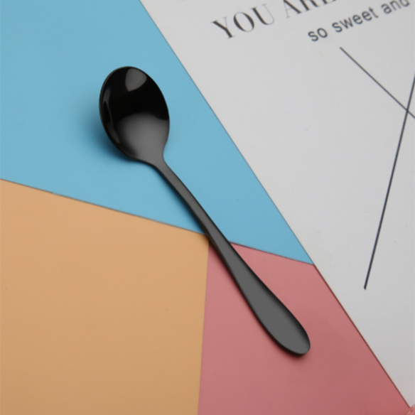 Bublina stainless steel coffee spoon, 5.08 in