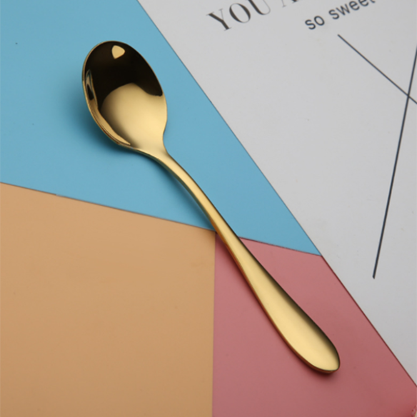 Bublina stainless steel coffee spoon, 5.08 in