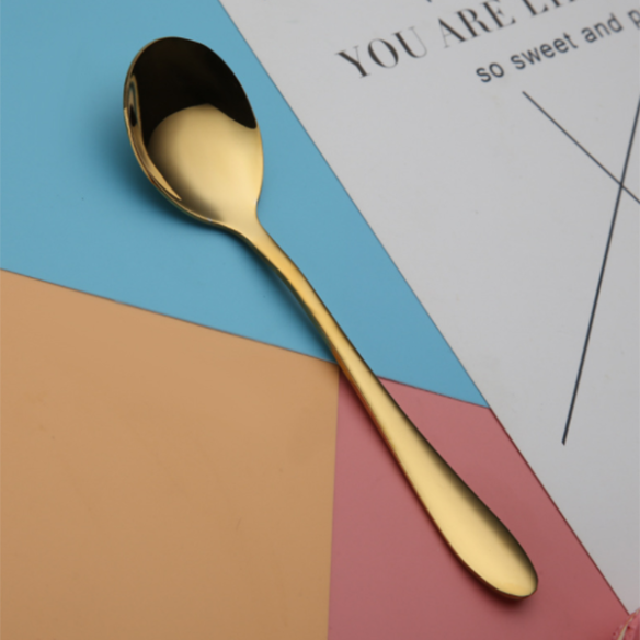 Bublina stainless steel tea spoon, 5.87 in