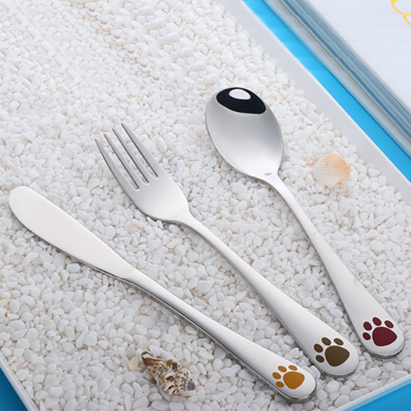 Patty 3 pcs flatware set, stainless steel