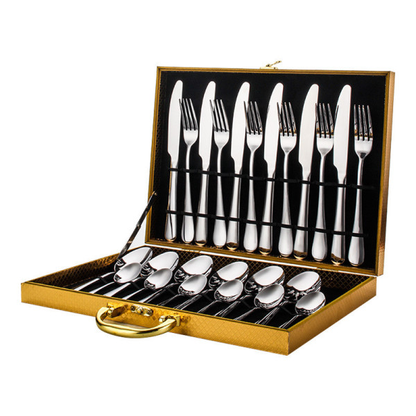 Vanessa 24 pcs flatware set + gift case