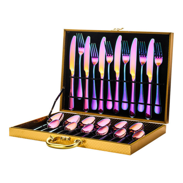 Vanessa 24 pcs flatware set + gift case