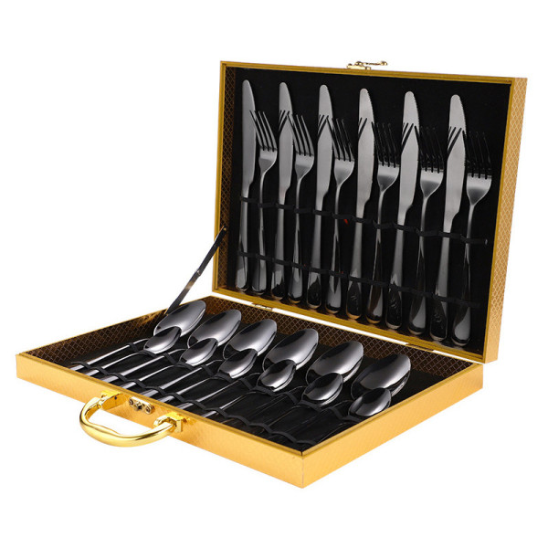 Vanessa 24 pcs flatware set + gift case