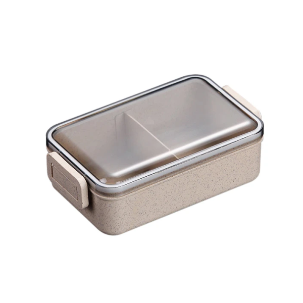 Ekko 1-tier wheat straw lunch box Ekko 1-tier wheat straw lunch box