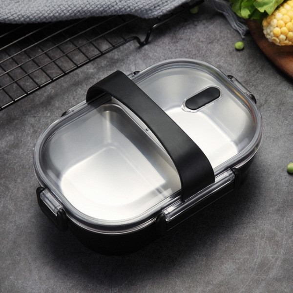 Ninty 1-tier stainless steel lunch box