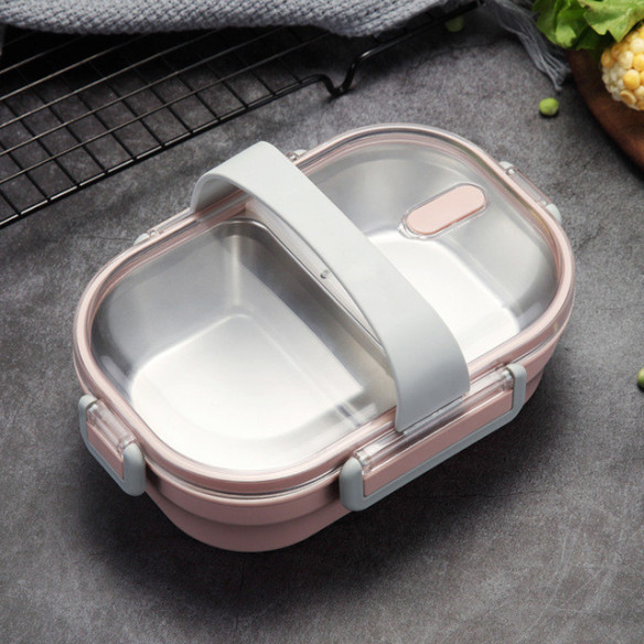 Ninty 1-tier stainless steel lunch box