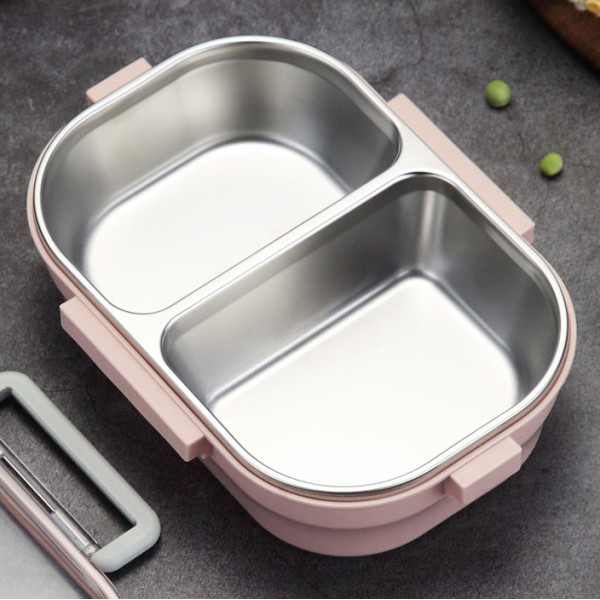 Ninty 1-tier stainless steel lunch box