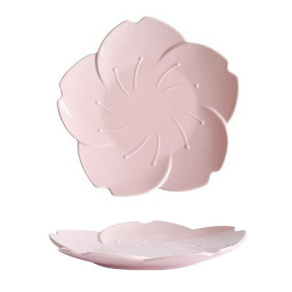 Sakura ceramic dinner plate, 8.66 in